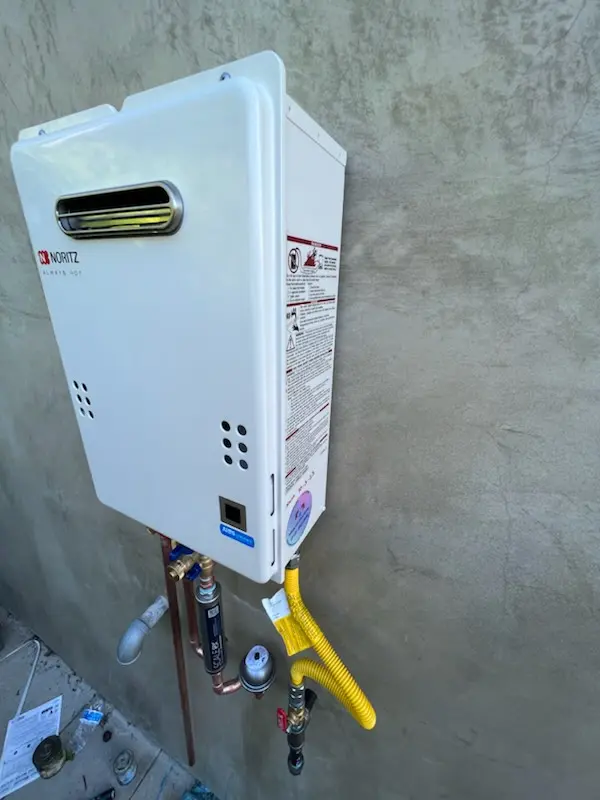 Tankless water heater installation for Rockwood homes